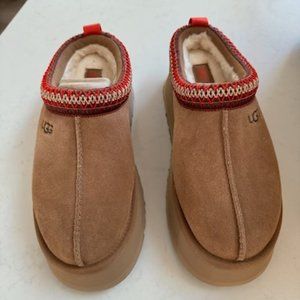 NEW UGG Tazz Suede Platform Clog Slippers Size 8